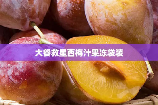 大餐救星西梅汁果冻袋装