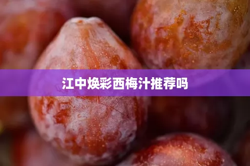 江中焕彩西梅汁推荐吗 江中焕彩西梅汁推荐吗