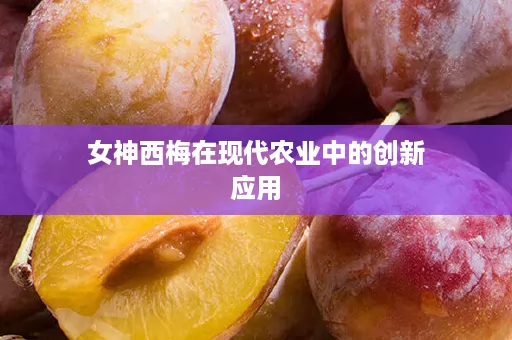 女神西梅在现代农业中的创新应用
